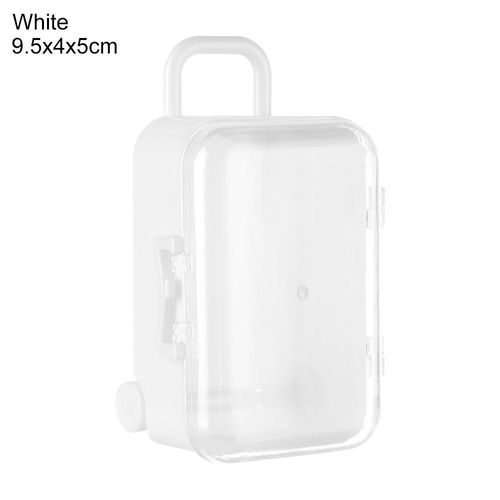 Valise L'inventaire En Plastique Pour Maison De Courses, Petite Pochette, Boîte À Bijoux, Sac À Main Pour Décor De Maison, 1 Pièce