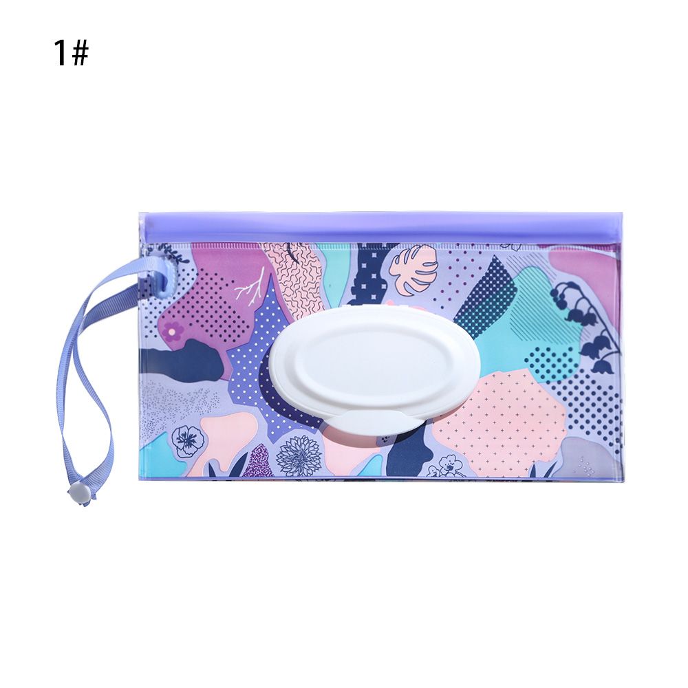 Oligbaby-Sac À Lingettes Avec Couvercle Rabattable, Étui À Mouchoirs Portable Et Utile, Réutilisable, Accessoires De Poussette Illables Au Quotidien, Mode