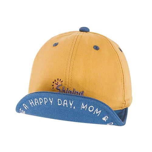 Casquette De Baseball À Visière Pour Enfants, Chapeau De Soleil Réglable Pour Garçons Et Filles, Broderie De Dessin Animé, Bord Souple, Lettre D'été Pour Bébé