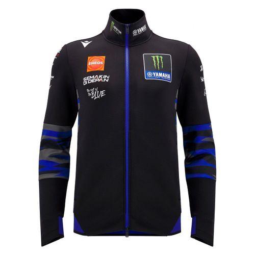 Sweatshirt Avec Fermeture Éclair Intégrale Team Replica Homme Monster Energy Yamaha Moto Gp