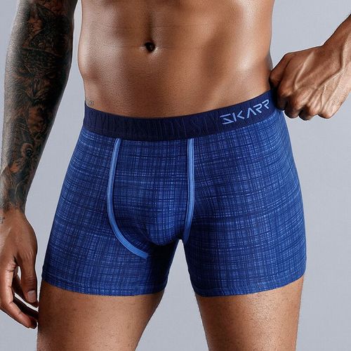 Boxers Imprimés En Coton Pour Sous-Vêtements Pour Hommes,Caleçons Et Caleçons Sexy Pour Hommes,Grande Taille,Marques Calecon Pour Hommes