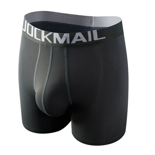 Sous-Vêtements Pour Hommes Sexy Boxer Pour Hommes 3d Pochette En Forme De Hamac Conçu Panneaux En Maille Respirante Hommes Boxershorts Tronc Caleçon Masculin