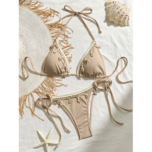 Peachtan String Bikini Femmes Push Up Maillot De Plage 2 Pièces Maillot De Bain 2024 Femmes Bikini Maillot De Bain Été Femmes Maillots De Bain