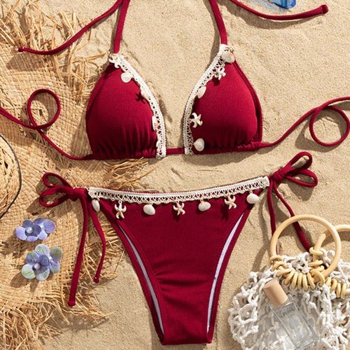Maillot De Bain Sexy Pour Femmes,Ensemble Deux Pièces,Style Brésilien,Vêtements De Plage,Pour Baigneurs De Piscine,2025