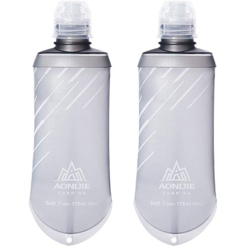 Shiba-Gourde Souple Flasque Running Gourde Sport Pliable Poche Hydratation Flacon Bouteille D'eau Pour Randonnée Marathon (170ml -[3
