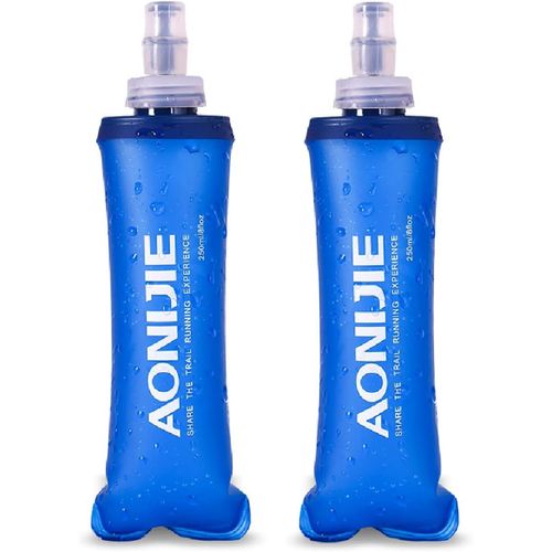 Shiba-Gourde Souple Flasque Running Gourde Sport Pliable Poche Hydratation Flacon Bouteille D'eau Pour Randonnée Marathon (250ml -[3