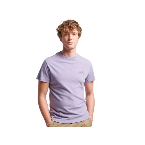 T Shirt Superdry Vintage Logo Homme Violet