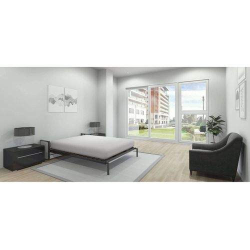 Wall Bed King Studio  Lit Escamotable Vertical Élégant Et Fonctionnel 135 X 190 Cm