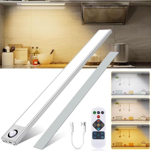 Shiba-Lampe De Placard Led Rechargeable, Sans Fil, Dimmable Avec Détecteur De Mouvement - Éclairage Intérieur Pour Armoire, Escali[1