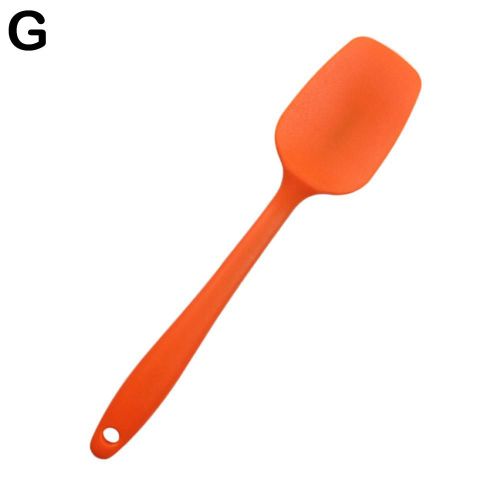 Pelle Universelle En Silicone, Grattoir Intégré, Spatule À Crème, Outil De Cuisine, Manche De 21cm, Cuillère À Glace, Ustensile À Gâteau T6h3