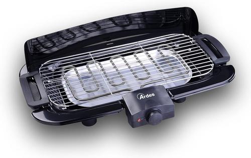 Barbecue Électrique Portable Sans Fumée De 2000 W Grill Électrique Portable Pour Balcon - Barbecue D'Intérieur Ou Extérieur - Couleur Noire Modèle Ar1B02, Noir[MIN5280994]