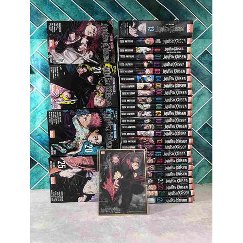 Manga : Jujutsu Kaisen - Integrale 26 Tomes + 5 Coffrets Collector + Guide