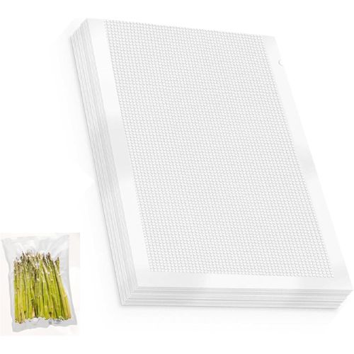 Sac Sous Vide Alimentaire, Sac De Congelation Sous Vide, Sacs D'Emballage Sous Vide, 50Pcs 15X25Cm Sac De L'Appareil De Mise Sous Vide Sac Mise Sous Vide Film Sous Vide Alimentaire[MIN5280700]