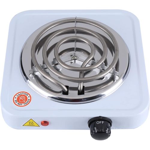 Plaque Chauffante Électrique Petite, Cuisinière 1 Plaque De Cuisson 1000W Plaque Chauffante De Voyage Réchaud De Camping Température Réglable, Pour Café Eau Thé Préparation[MIN5283216]