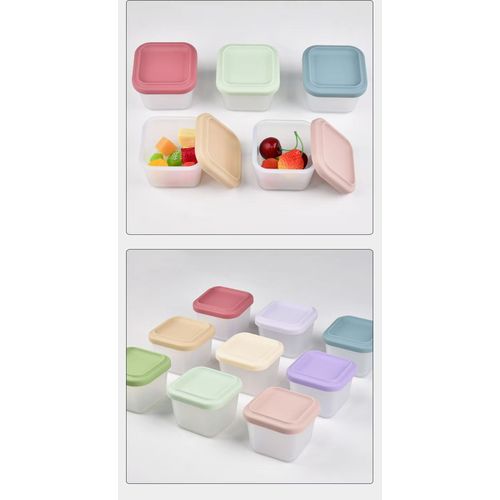 Vente Chaude Nouvelle Boîte À Lunch En Silicone Étanche Et Fraîche Catégorie Alimentaire Réfrigérateur Micro - Ondes Boîte À Bento Chauffée Boîte De Rangement Boîte À Excipients