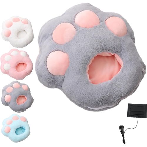 Chauffe-pieds pour voiture, chargement USB, température réglable, chauffage pour la maison, chaussures de voiture, chauffe-pieds électriques en peluche, bottes chauffantes d'hiver épaisses et moe