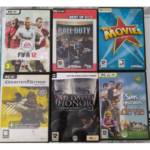 Lot De Jeux Videos Pour Pc.