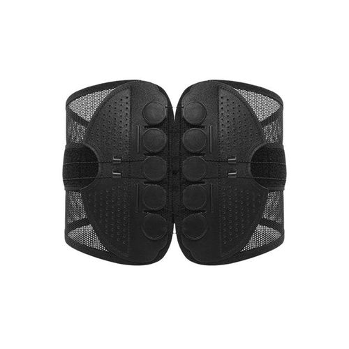 Ceinture De Soutien Lombaire Réglable, Soutien Lombaire Pour Toute La Journée, Ceinture De Soutien Dorsal Pour Hommes Et Femmes Avec Tissu En Maille 3d, Respirante Et Confortable (Noir, 2xl)