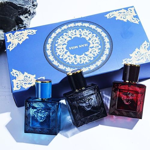 Coffret D'échantillons De Parfums Imagination Cologne Pour Hommes, 3 Pièces, Notes D'orange, De Menthe Et De Vanille, Format Voyage Individuel, 30 Ml, Eau De Parfum 