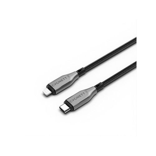 Cygnett Cavo Ricarica Rapida Lightning Usb-C 30w 1m Nero Per Iphone Ipad