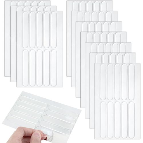 20pcs Tampons De Protection Transparents Anti-Bruit Pare-Chocs De Meubles En Caoutchouc Adhesif Transparent Butées De Protection Anti Chocs Pour Portes D'armoires,Cuisine (100)[Jia5288350]