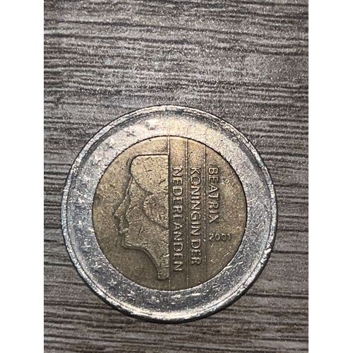 Pièce 2 Euro Béatrix 2001