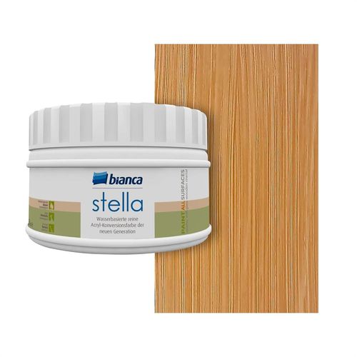 Stella Peinture De Meuble Premium Effet Bois Pour Cuisine, Chêne, 250Ml, Peinture De Meubles De Cuisine À Base D'Eau, Peinture Effet Bois Pour Toutes Surfaces & Plans De Travail De[JIA5289605]