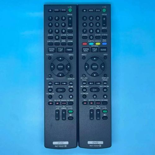 Télécommande Pour Sony J-6090-203-A J6090203A RDR-HX650 RDR-HX750 RDR-HX950 RDR-HX780 RDR-HX680 Enregistreur DVD RMT-D249P CHINA
