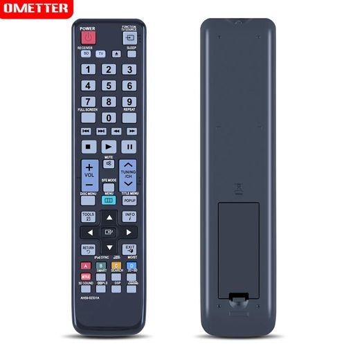 Télécommande AH59-02331A utilisation pour samsung Blu-ray lecteur DVD Télécommande HT-E550 HT-E450/Z Fournie au contrôleur lui le