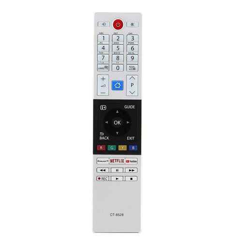 Télécommande CT-8528 pour Toshiba 65U6863DG 32L3866DG 24W3863DA 43V5863DB 49V5863DB 55V5863DB 58L7350U 65L9300 84L9300 CT90427