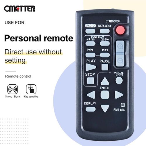 RMT-835 pour télécommande Sony RMT-845 HDR-PJ580E PJ790E PJ820E CX900E XR350 CX370 PJ760 CX760 PJ79 caméscope RMT-835