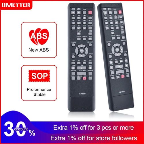 SE-R0283 télécommande pour Toshiba, enregistreur DVD, magnétoscope, Combo, lecteur CD