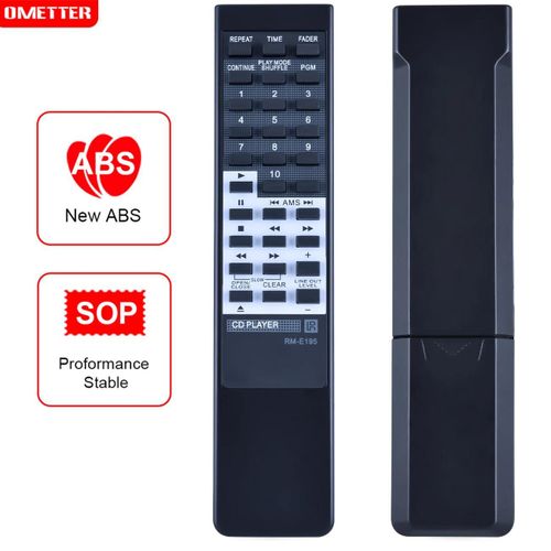 Nouveau RM-E195 Télécommande Universelle pour Sony CD AUDIO DISC DVD Enregistreur 228ESD 227ESD CDP-X33 CDP-790/950 Fernbedienung