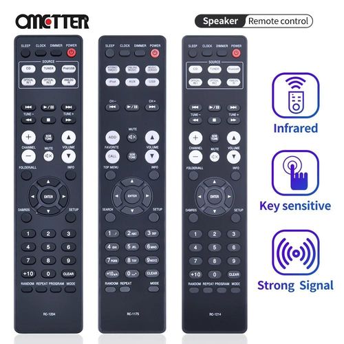 Nouveau Original pour Denon CD Audio Lecteur Télécommande RC-1214 RC-1204 RC-1175 RCD-M40DAB RCD-M41 RCD-N5 DRA-N5 RCD-N9 DRA-N5 RC-1204