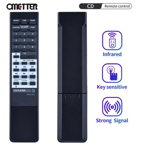 Nouveau RM-E195 universel pour télécommande Sony, disque AUDIO CD, enregistreur DVD, 228ESD 227ESD CDP-X33 CDP-790/950 RM-E195