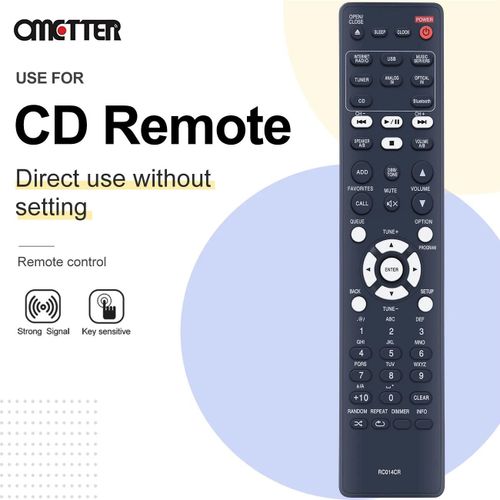 RC014CR Pour Marantz Audio Vidéo Système Lecteur Compact Réseau CD Récepteur Télécommande M-CR611 MCR611 M-CR610 M-CR603 M-CR612 RC014CR