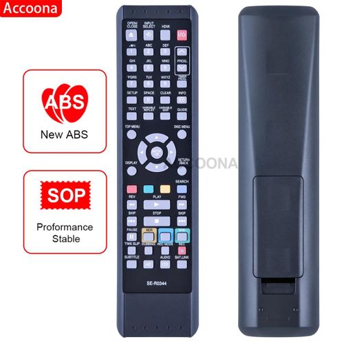 Se-r0344 Télécommande pour Toshiba Rdxv59dt Rdxv60kb RD-XV59DT-K-TB Enregistreur DVD HDD