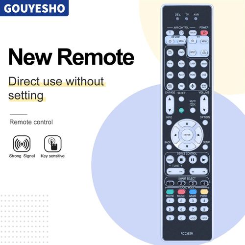 Nouvelle télécommande de remplacement RC036SR pour récepteur AV Marantz SR-7012 SR-7013