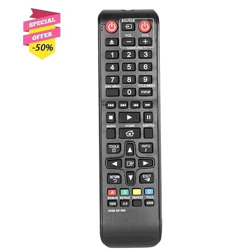 AK59-00149A Télécommande Pour Samsung DVD Blu Ray Lecteur BD-E5200 BD-E5300 BD-E5500 BD-F5100 BD-F5500 BD-H5500 BD-H5900 AK59-00149A
