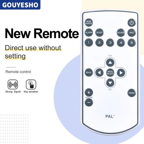 Télécommande pour Tivoli Audio PAL et PALStore WHT, nouveauté
