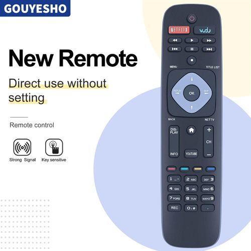 Télécommande pour enregistreur vidéo numérique Philips HDR, DVR, HDR5710, HDR5710, F7, HDR5750, HDR5750, F7, URMRivière JHG002, Nouveau