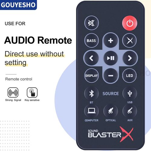 Télécommande pour les laboratoires créatifs, système de haut-parleurs Sound Bl84X SBX Katana, nouveau