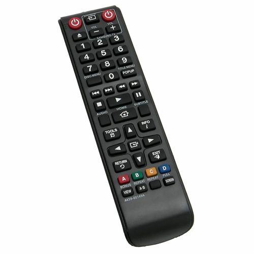 Nouveau remplacement AK59-00149A pour Samsung lecteur DVD Blu-Ray télécommande BD-F5100/ZA BD-H5100 BD-JM57 BD-JM57C BD-J5700 BD-ES5300