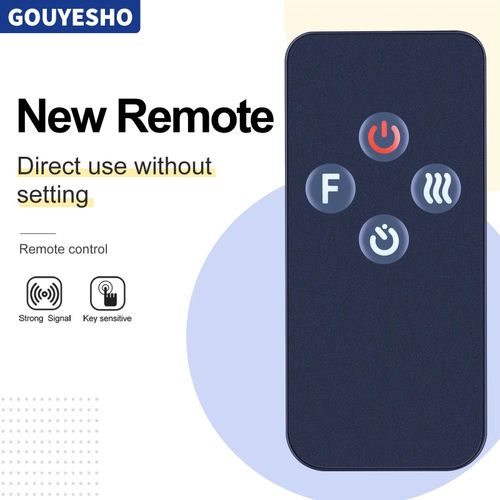 Télécommande pour cheminée électrique Greystone, F2699L, 324-000071, F2814A, Nouveau