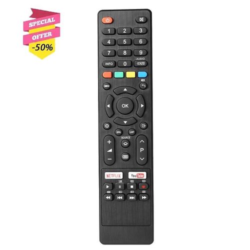 Télécommande ATV55UHD pour Smart TV, pour Kogan JVC Linsar CHIQ Saba Changhong U58G7N L32G7N L40G7N S49N1 L32H7L/N U43H7L/N ATV55UHD