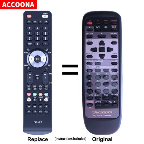 Télécommande pour techniques EUR 646469 SA-AX6 EUR 646497 SA-AX7 EUR 646463 RAK-SA937MK SA-AX720 SA-AX920 Récepteur stéréo de contrôle AV