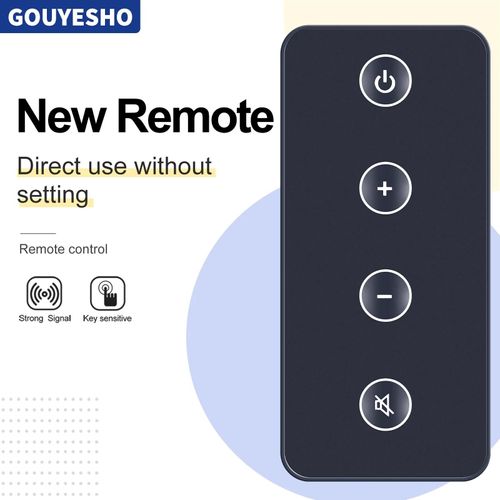 Nouvelle télécommande adaptée pour haut-parleur et Bose Solo 5 10 15 TV 410376 Système de barre de son