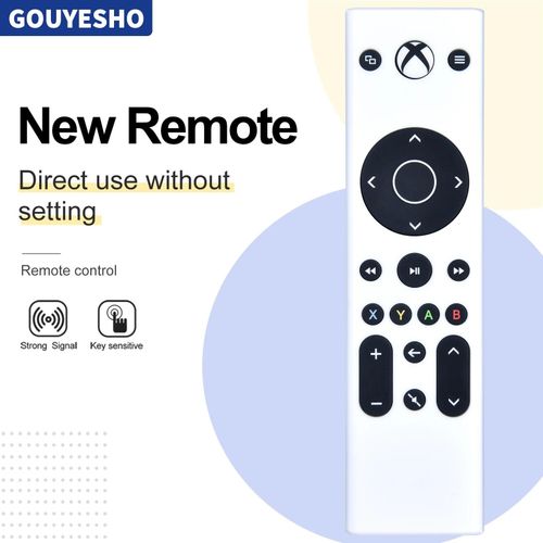 Nouvelle Télécommande Pour Xbox Gaming Media Remote Pour Xbox One, Xbox Series Xs - Couleur Blanche