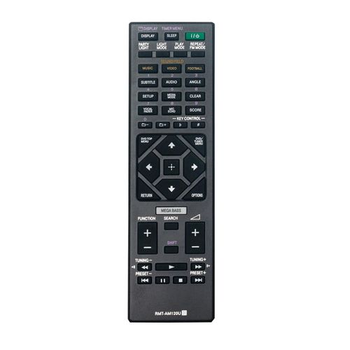 Nouveau RMT-AM120U Remplacé Télécommande Fit pour Sony DVD Accueil Audio Système MHC-V7D successifs CV7D Black CHINA