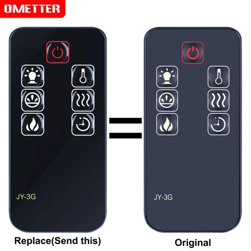 Nouvelle Télécommande Pour Della Muskoka Agréable Foyer Électrique Cheminée Chauffage JY-3G